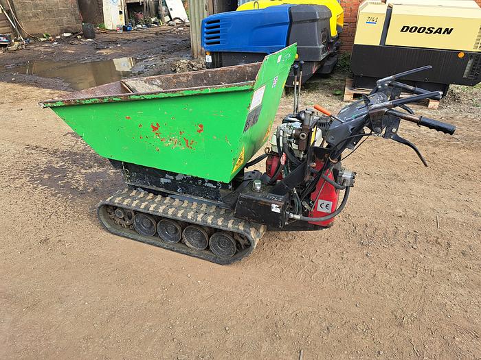 Used Honda tracked high tip dumper