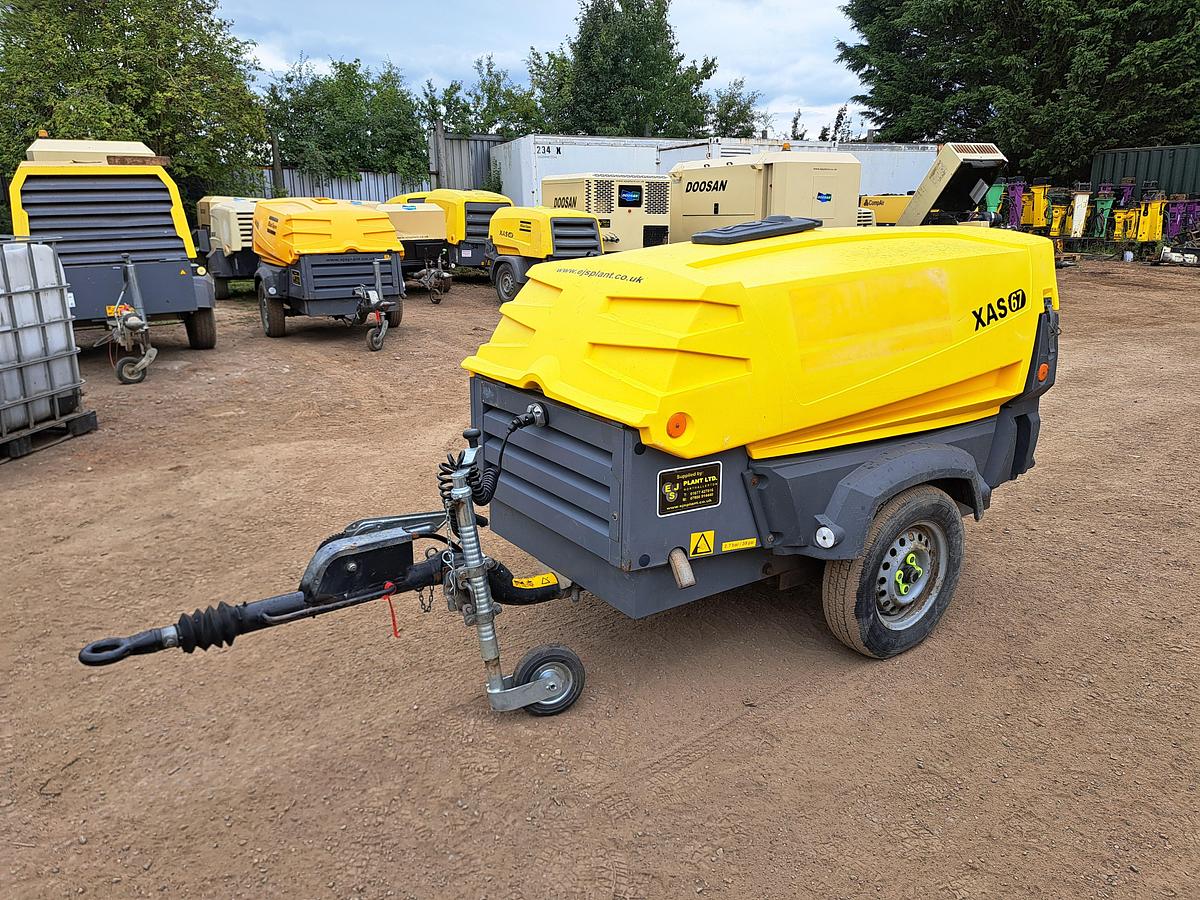 Used Atlas copco xas67