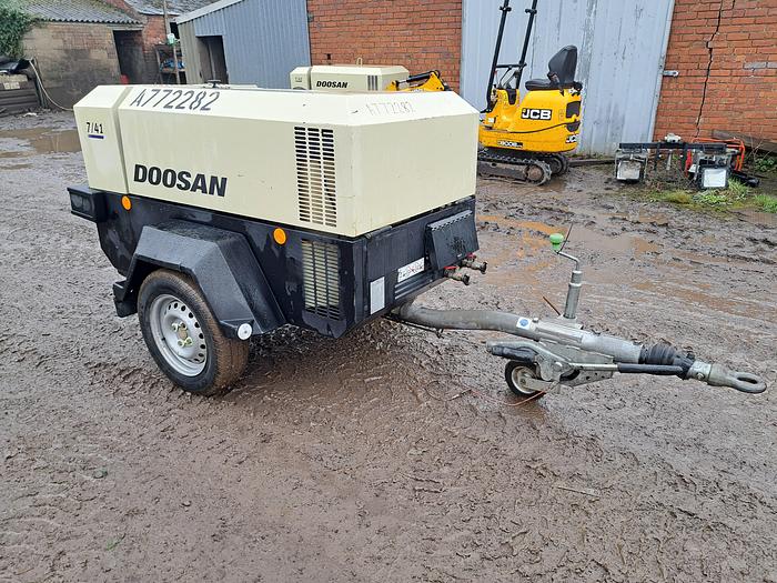 Used Doosan 7/41 compressor