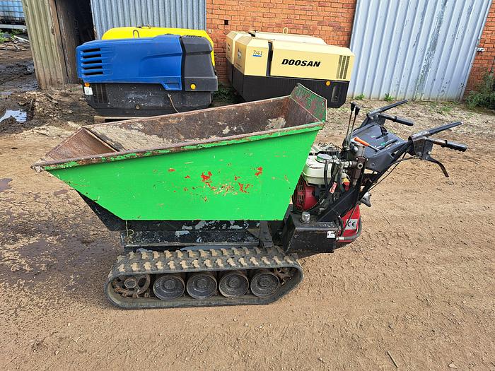 Used Honda tracked high tip dumper