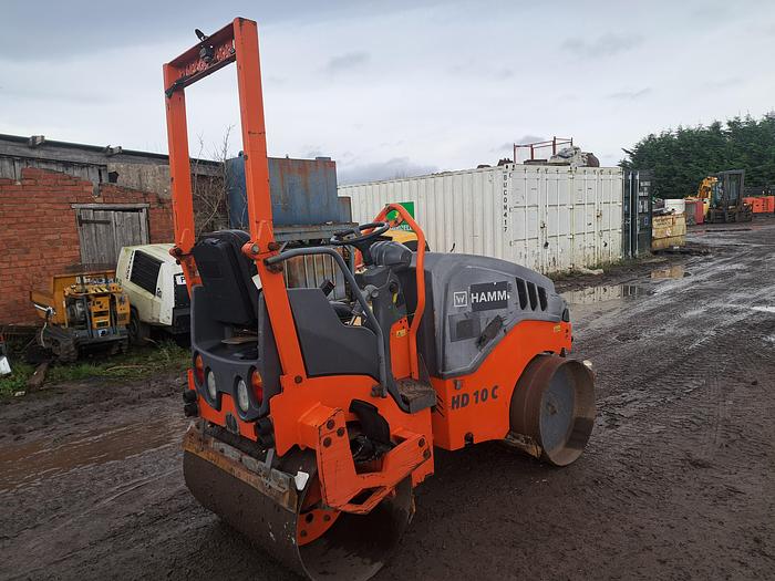 Used Hamm HD10C Roller