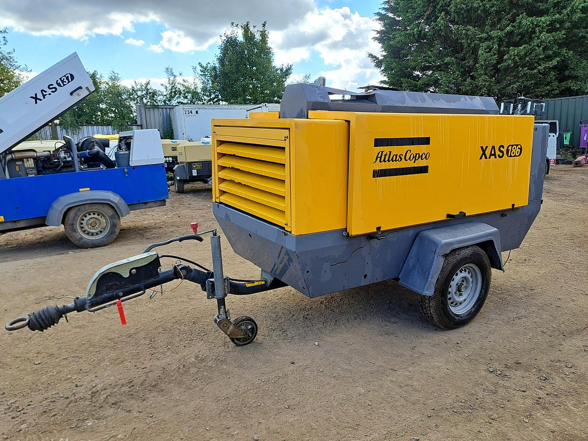Used Atlas copco xas186