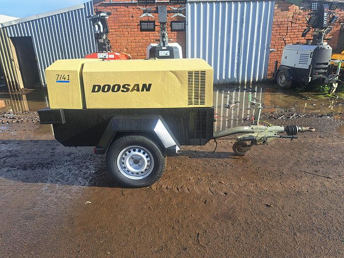 Used Doosan 7/41 compressor
