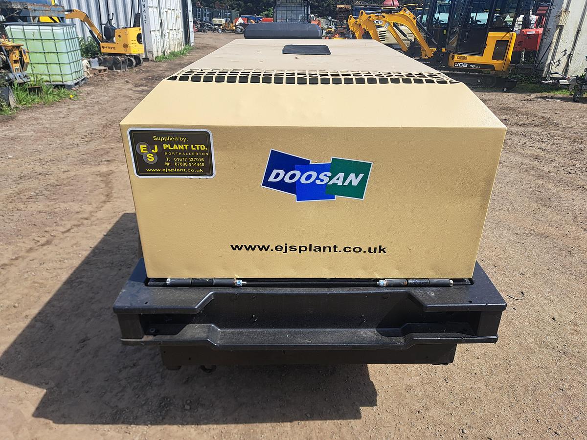 Used Doosan 7/26e Compressor generator