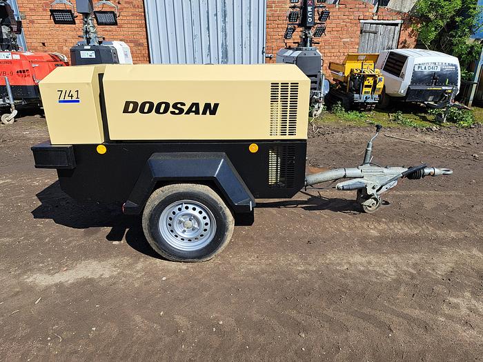 Used Doosan 7/41 compressor