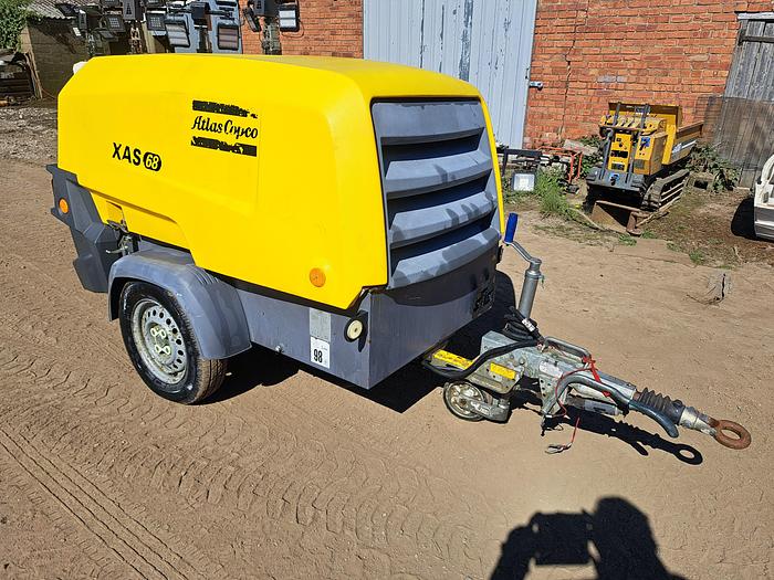 Used Atlas copco xas68