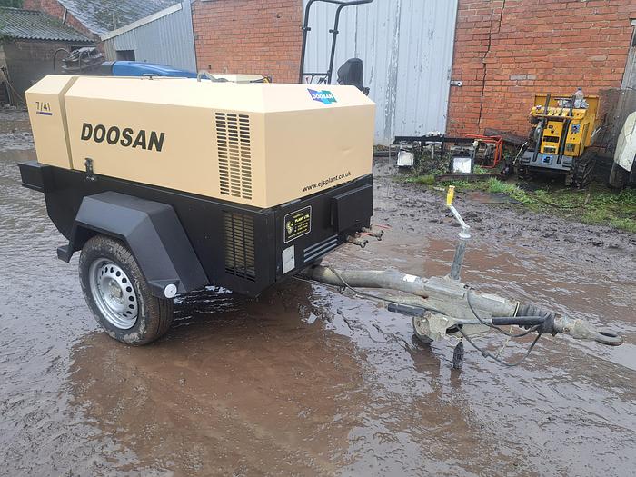 Used Doosan 7/41 compressor