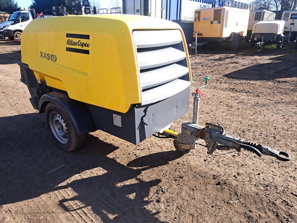 Used Atlas copco xas68