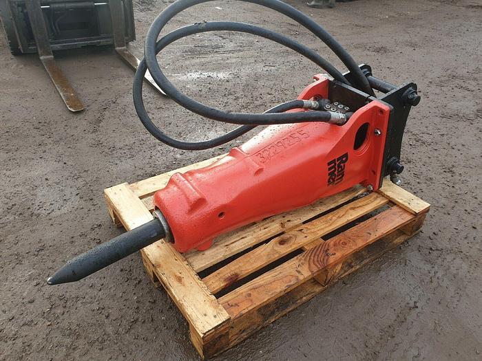 Used Rammer 555 Hydraulic Breaker digger excavator