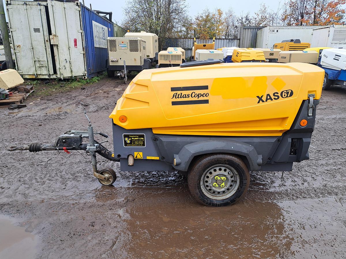 Used Atlas copco xas67