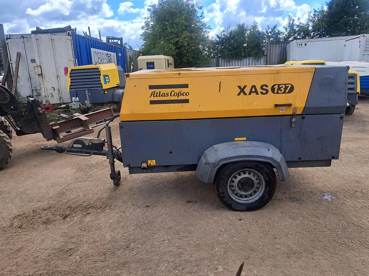 Used Atlas copco xas137 