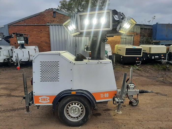 Used Smc Tl90 Lighting Tower Lights Kubota engine