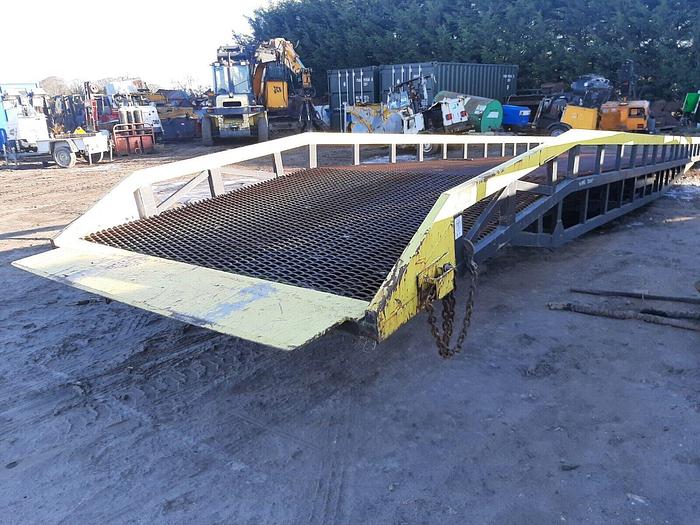 Used Container Loading Ramp Forklift