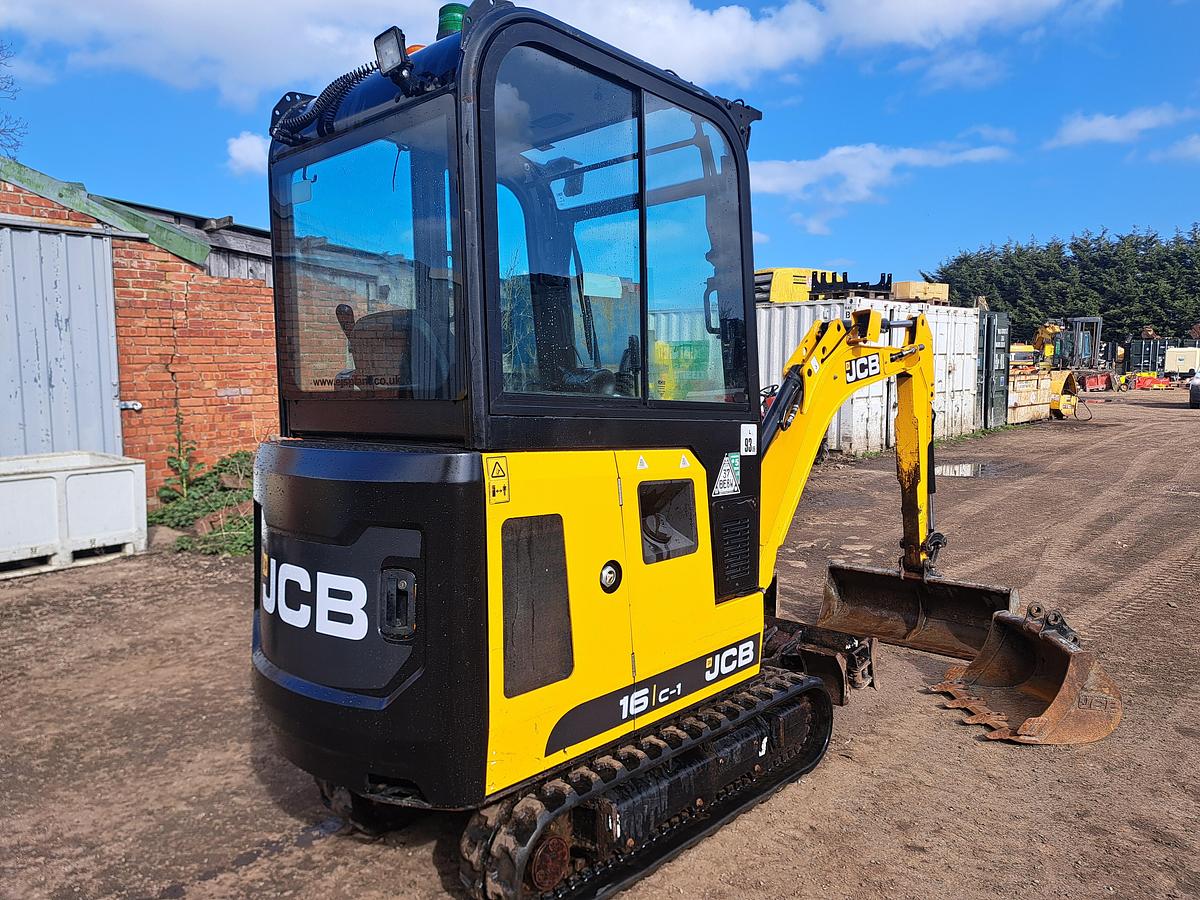Used Jcb 16c-1 Mini Digger 