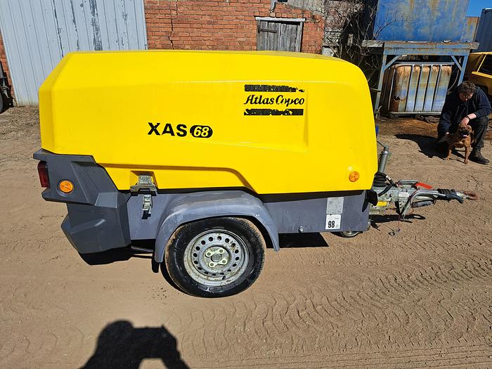Used Atlas copco xas68