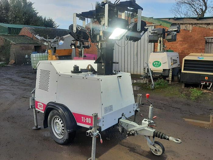 Used Smc Tl90 Lighting Tower LED Lights Perkins engine