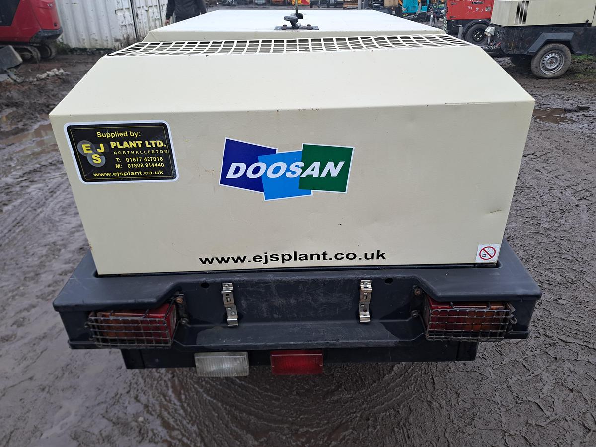 Used Doosan 7/41 compressor generator 