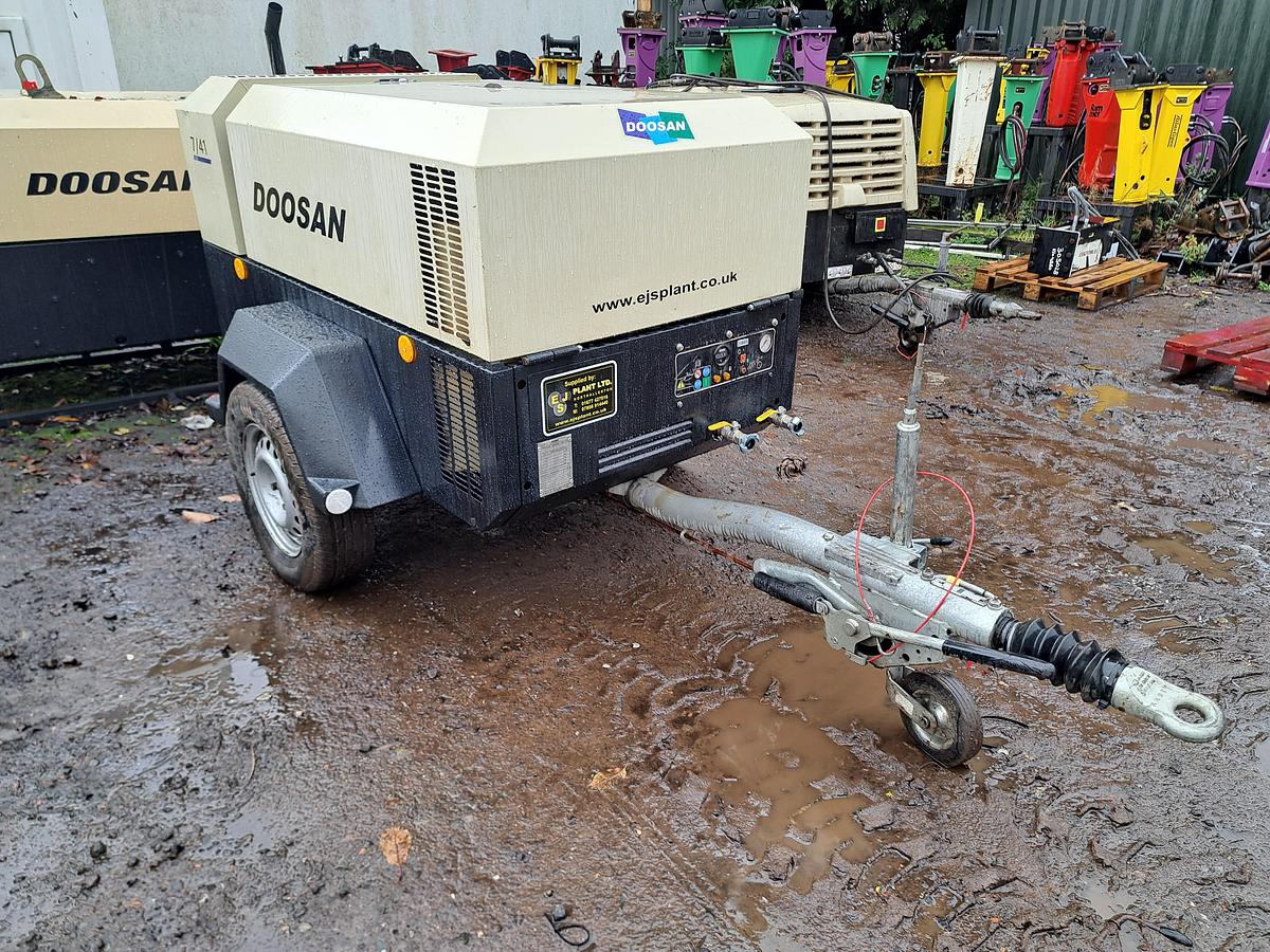 Used Doosan 7/41 compressor