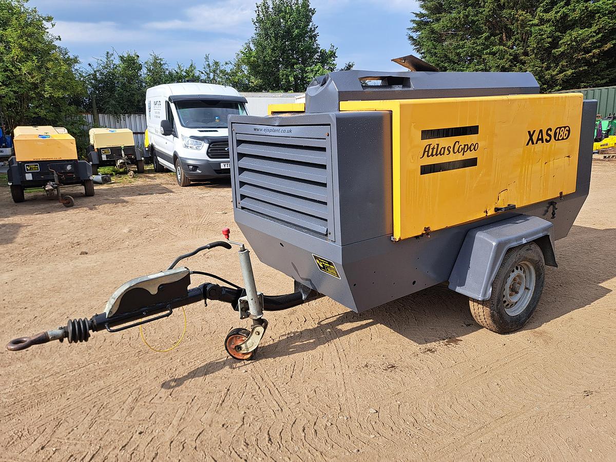 Used Atlas copco xas186