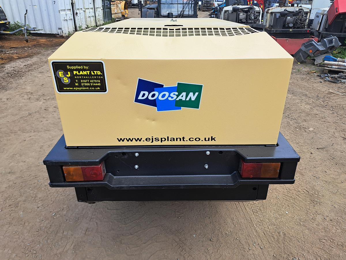 Used Doosan 7/41 compressor generator 