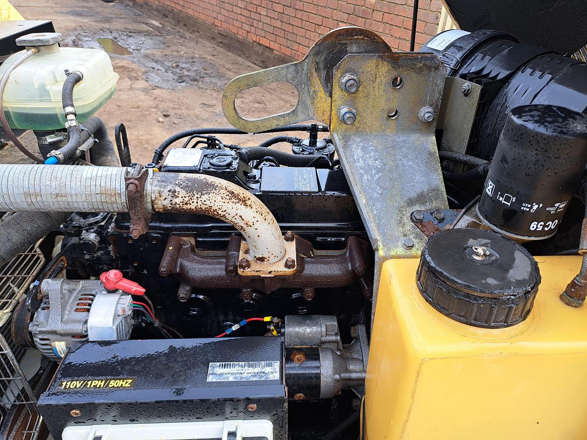 Used Doosan 7/41 compressor generator