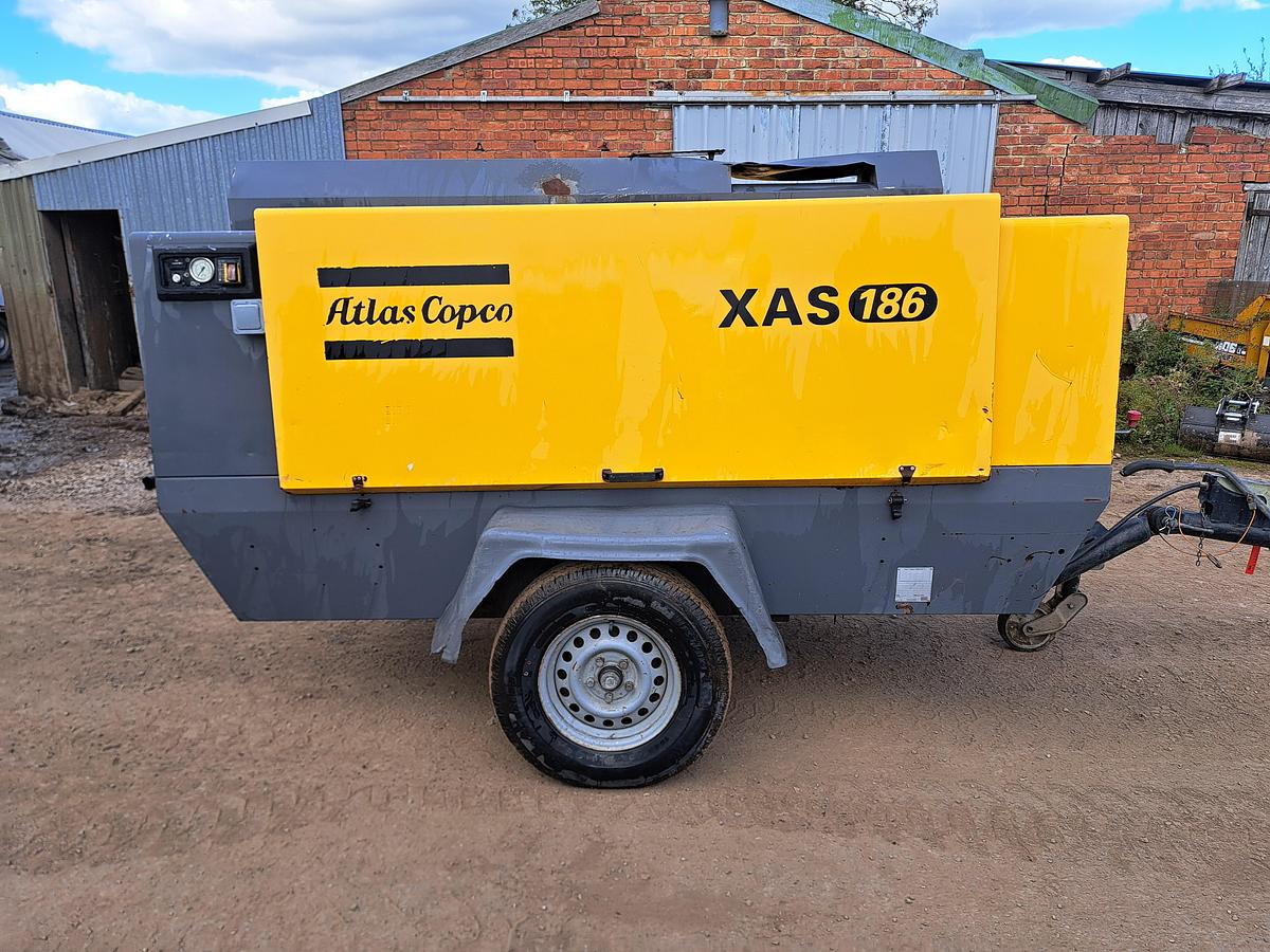 Used Atlas copco xas186