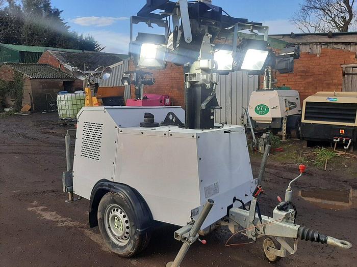 Used Smc Tl90 Lighting Tower LED Lights Perkins engine