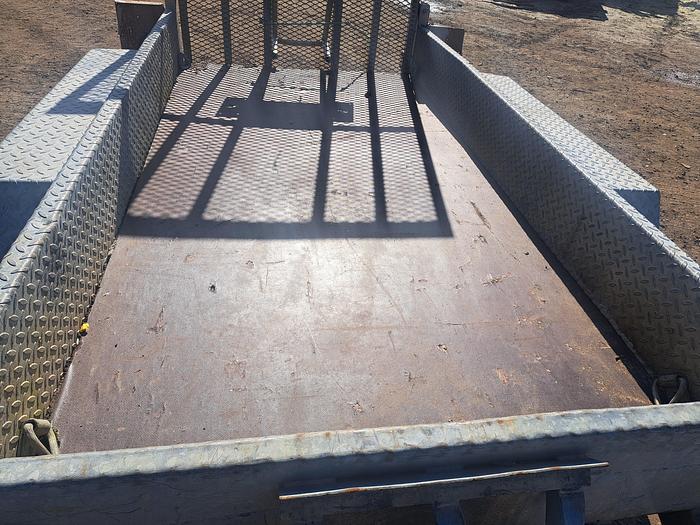 Used Indespension Mini Digger Trailer