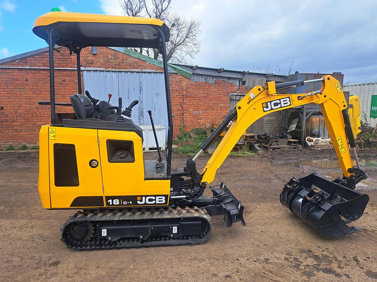 Jcb 16c-1 Mini Digger New