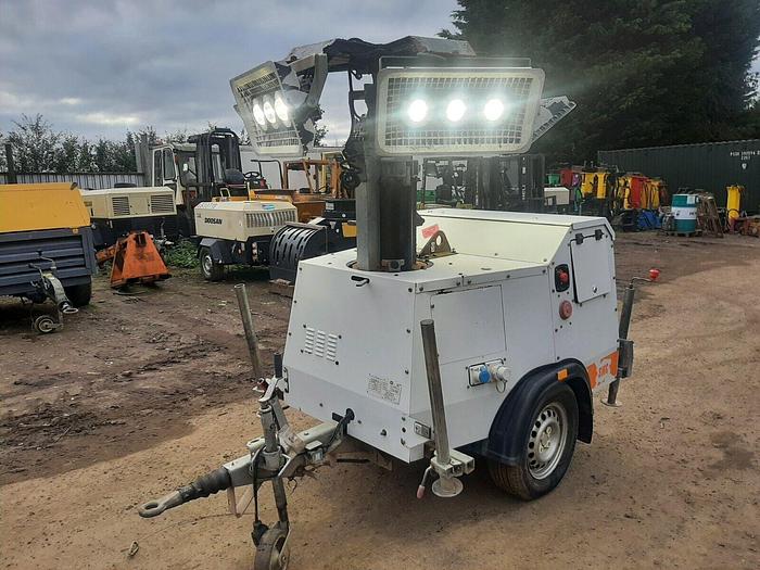 Used Smc Tl90 Lighting Tower Lights Kubota engine