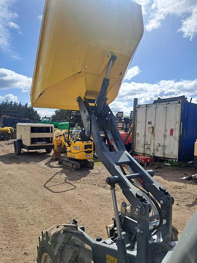 Used Wacker Neuson 1 tonne high tip dumper