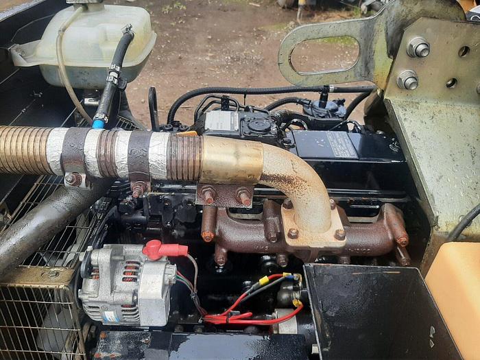 Used DOOSAN 7/41E DIESEL PORTABLE AIR COMPRESSOR GENERATOR