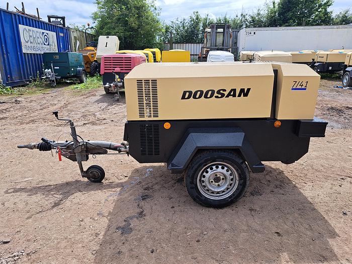 Used Doosan 7/41 compressor