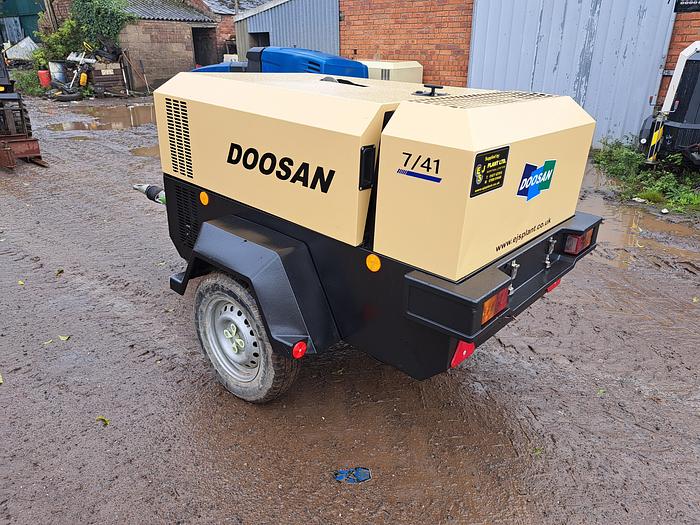Used Doosan 7/41 compressor