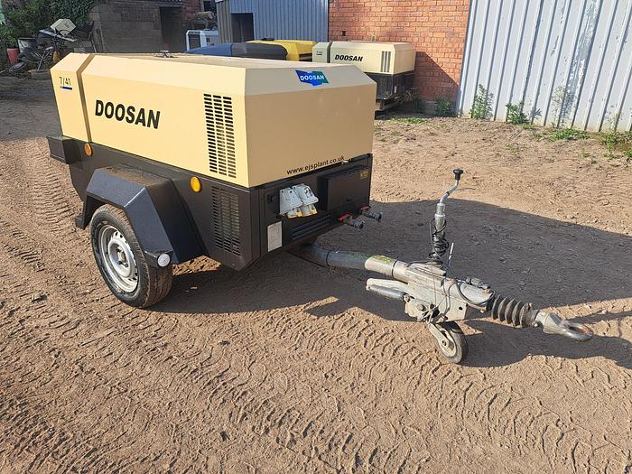 Used Doosan 7/41 compressor generator