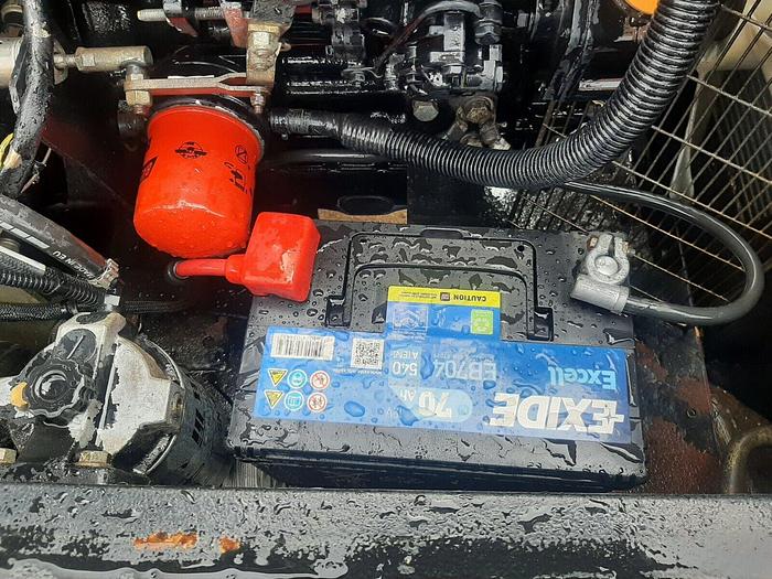 Used DOOSAN 7/41E DIESEL PORTABLE AIR COMPRESSOR GENERATOR