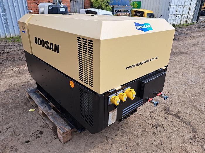 Used Doosan 7/41 compressor generator