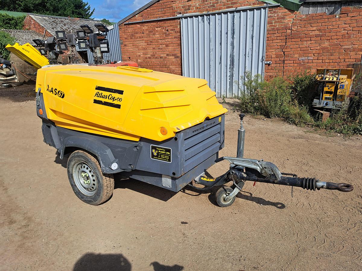 Used Atlas copco xas67