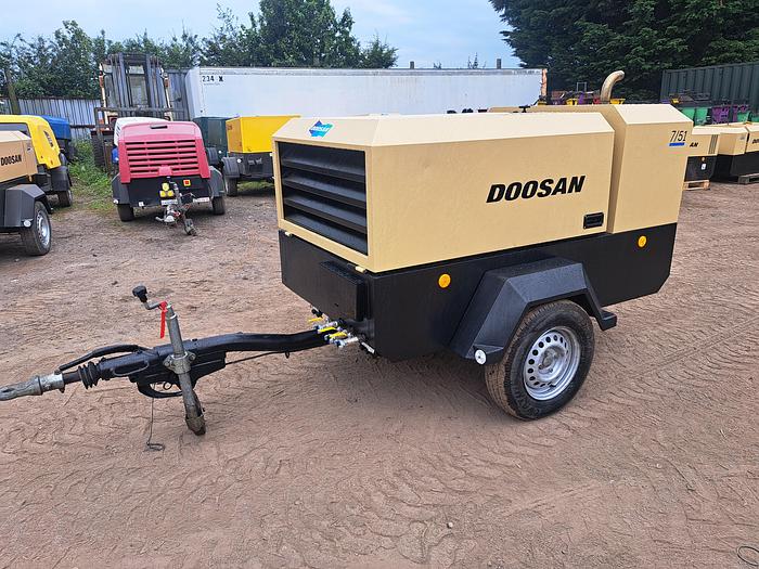Used Doosan 7/51 Compressor