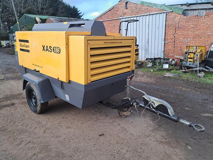 Used Atlas copco xas186 