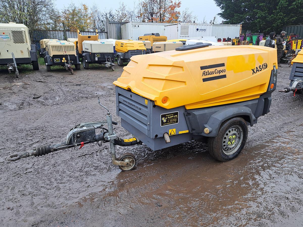 Used Atlas copco xas67