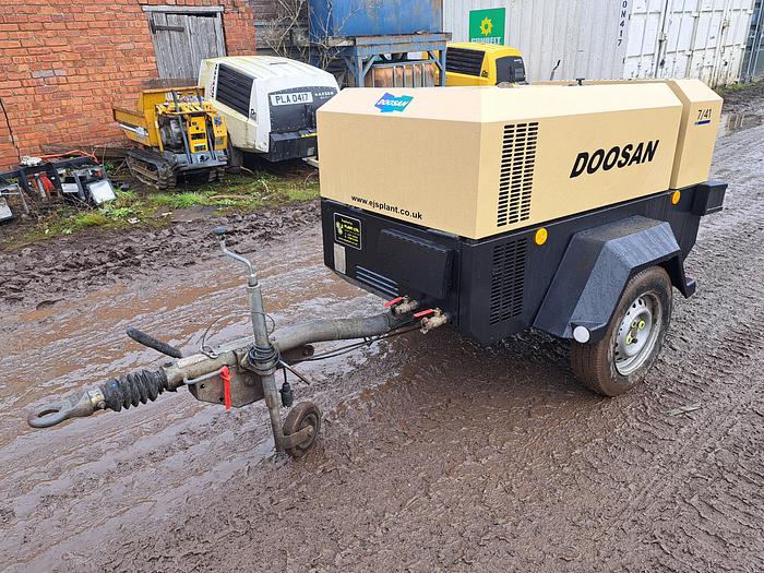 Used Doosan 7/41 compressor