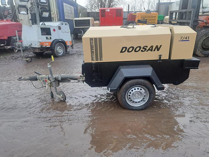 Used Doosan 7/41 compressor