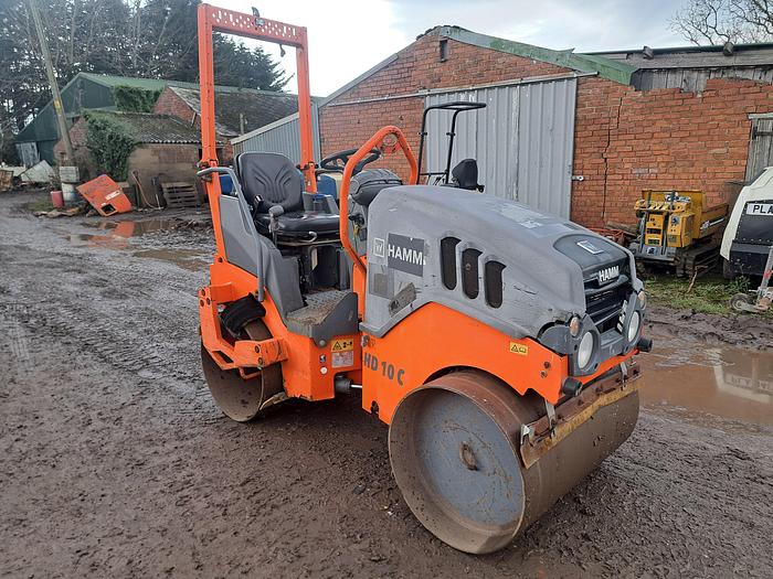 Used Hamm HD10C Roller