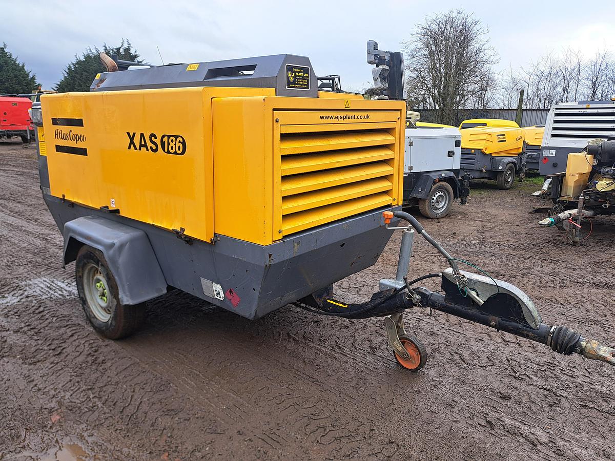 Used Atlas copco xas186