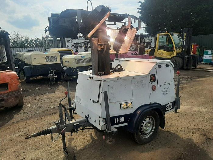 Used Smc Tl90 Lighting Tower Lights Kubota engine