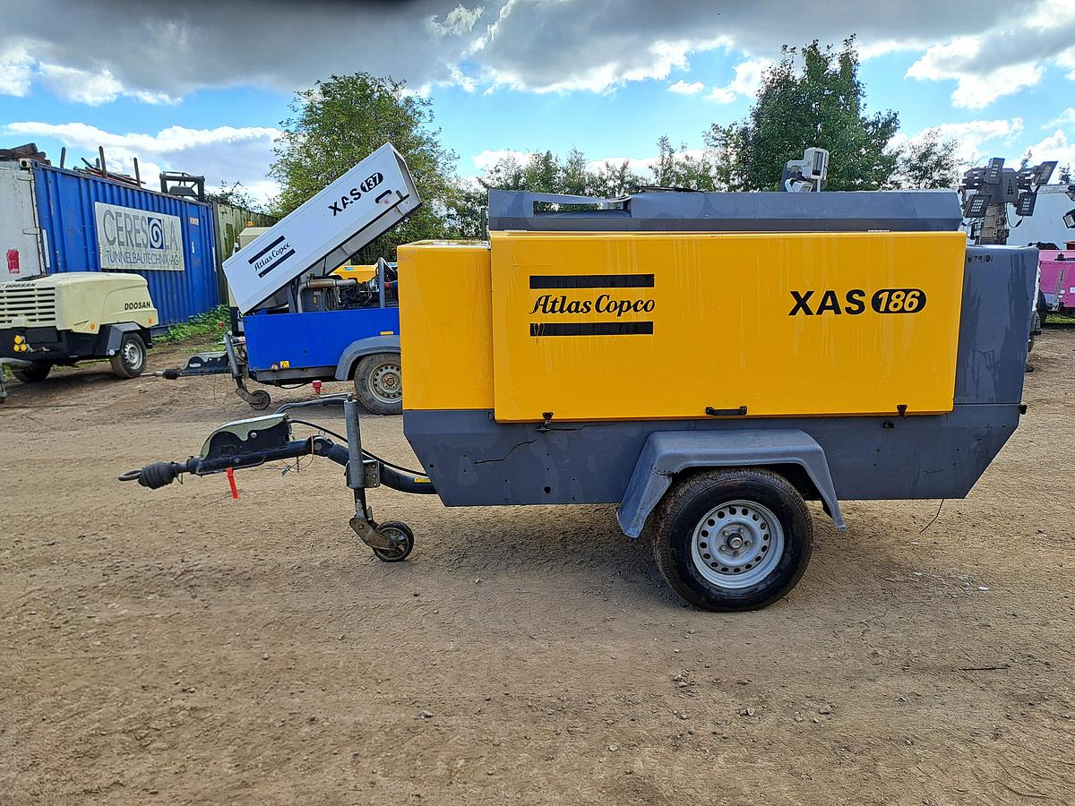 Used Atlas copco xas186