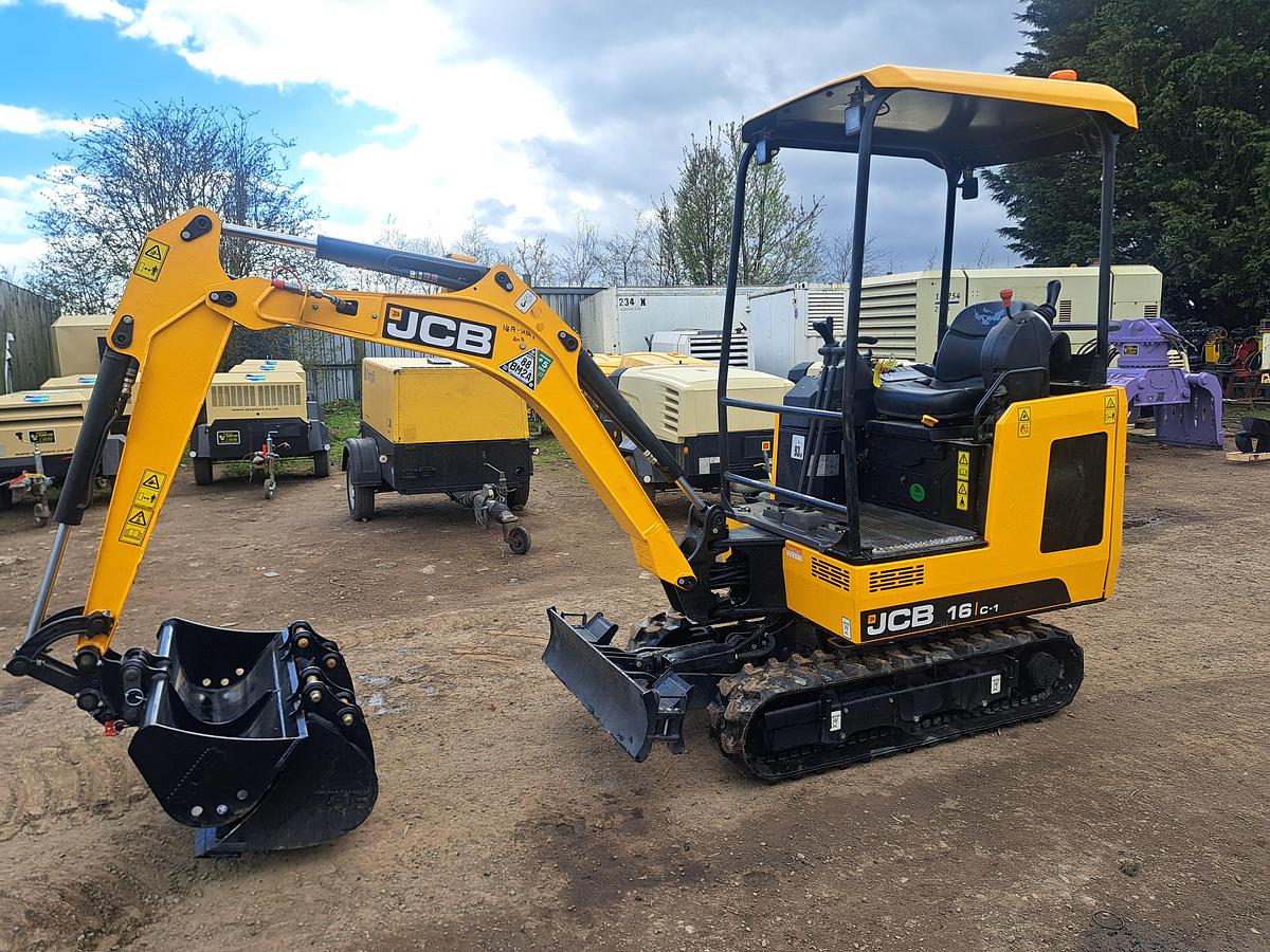 Jcb 16c-1 Mini Digger New