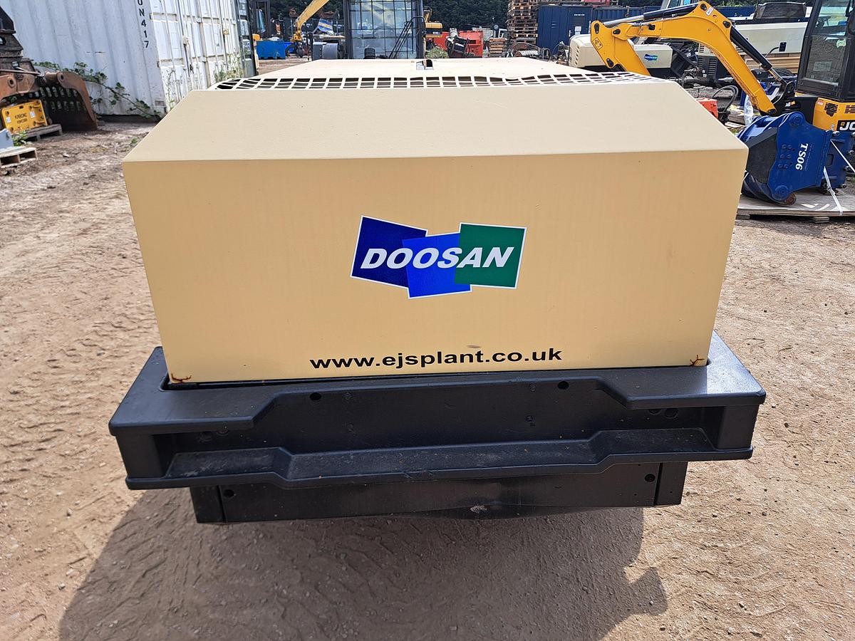 Used Doosan 7/41 compressor generator