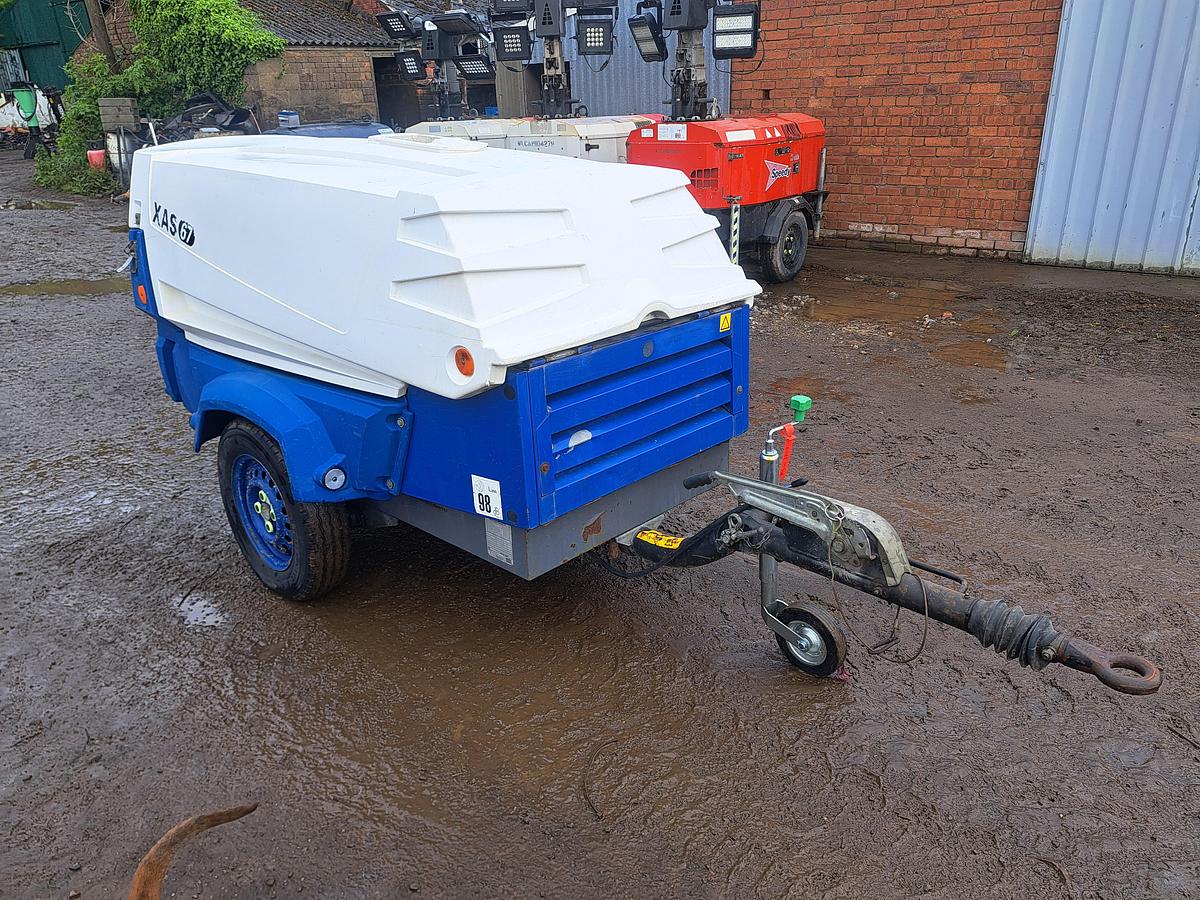 Used Atlas copco xas67